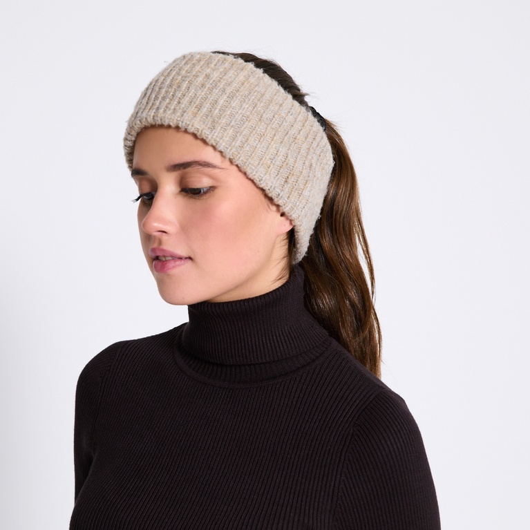 Rib-knit headband "Brim"